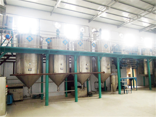 full set crude palm kernel oil refining machinery in Ghana